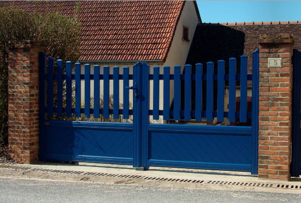 Portail aluminium classique